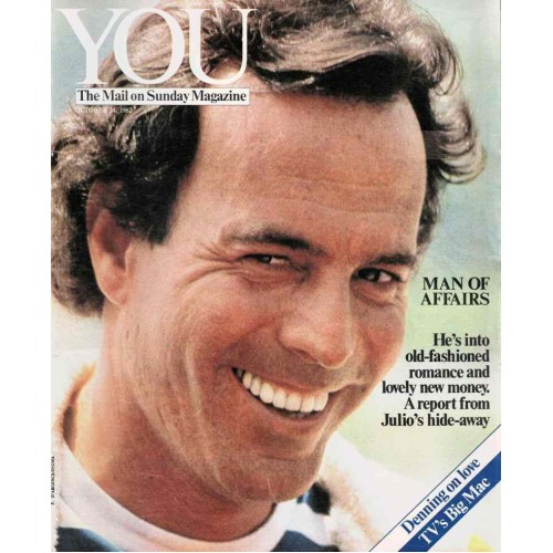 You Magazine 24th October 1982 Julio Iglesias 