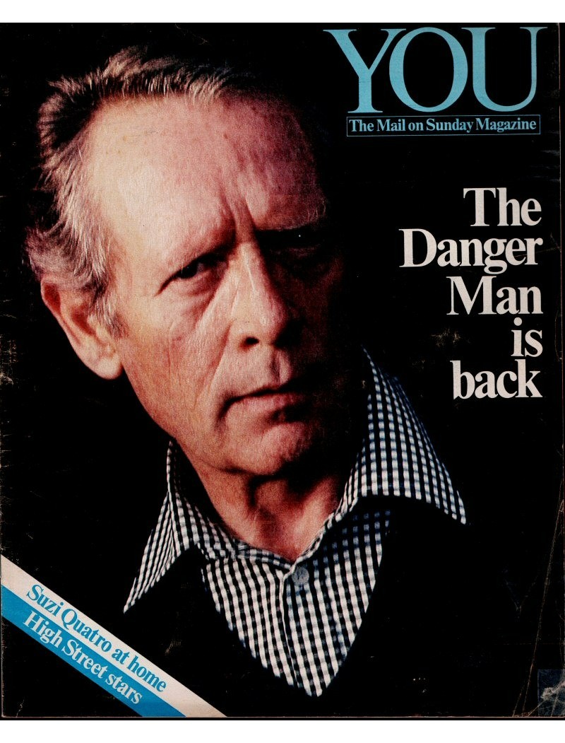 You Magazine (No date) Suzi Quatro Roy Castle Patrick McGoohan Joan Collins Elaine Paige Susan Hampshire