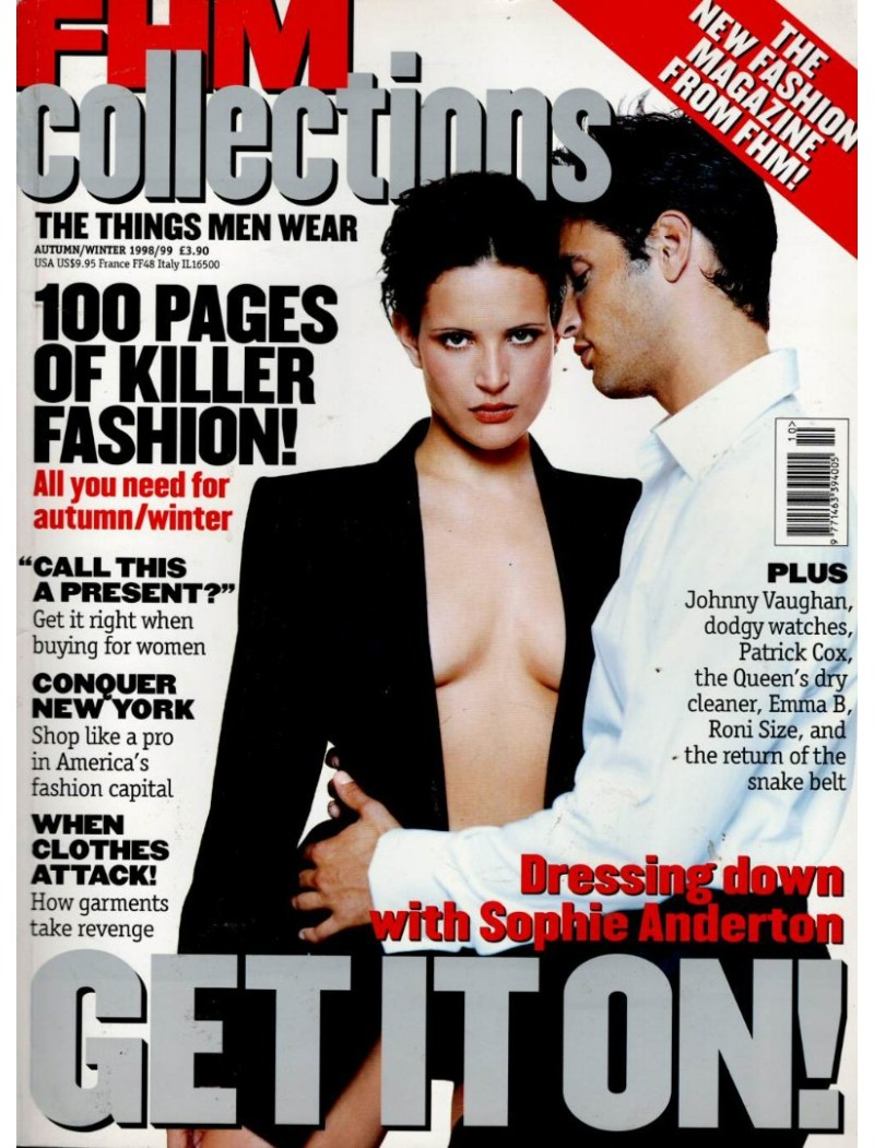 FHM Collections Magazine Sophie Anderton and Dave Murphy FHM Collections Magazine Sophie Anderton and Dave Murphy