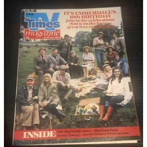 TV Times Magazine 16th October 1982 Emmerdale