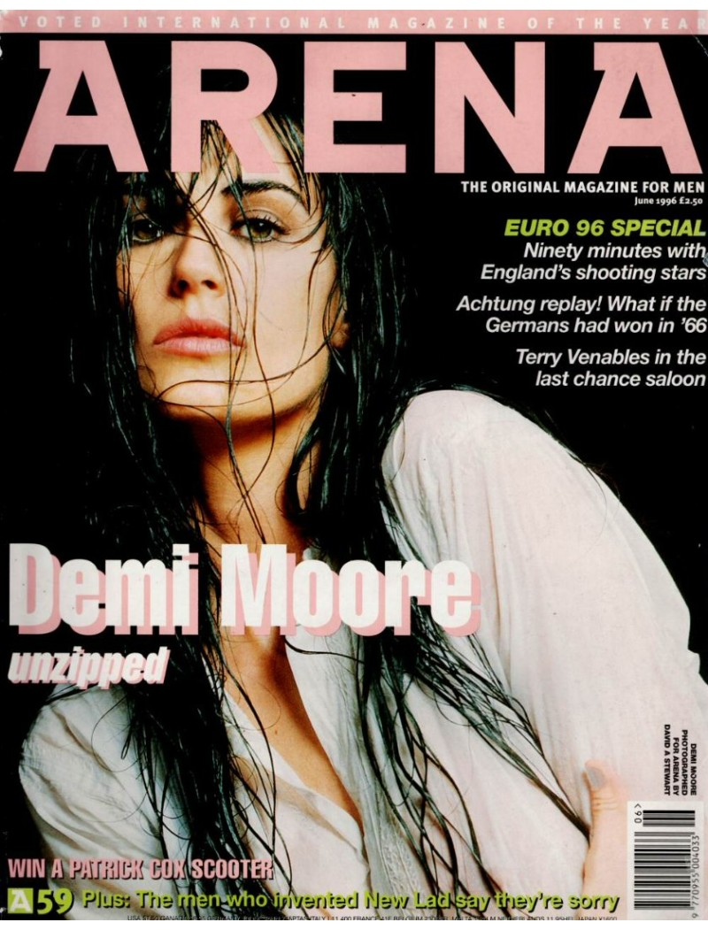 Arena Magazine Issue 59 - June 1996 Demi Moore