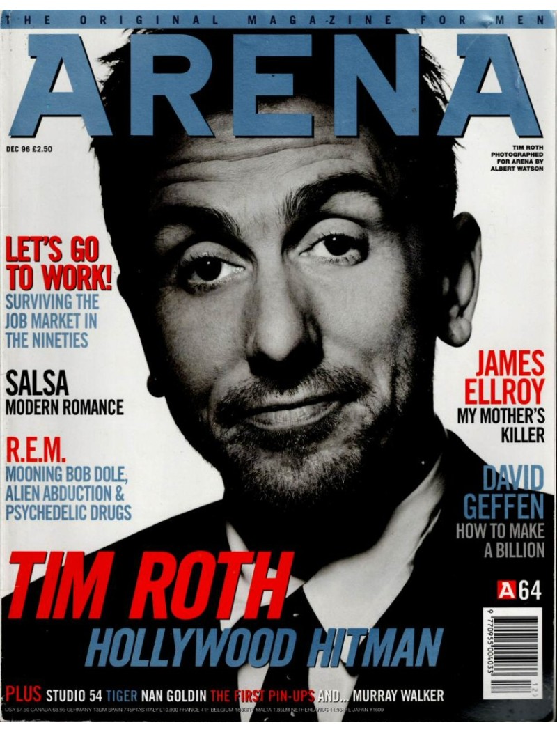 Arena Magazine Issue 64 - December 1996 Tim Roth