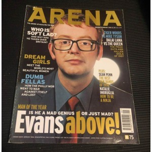 Arena Magazine Issue 75 - January/February 1998 Chris Evans