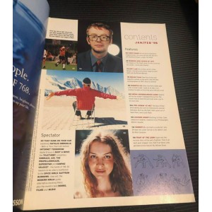 Arena Magazine Issue 75 - January/February 1998 Chris Evans