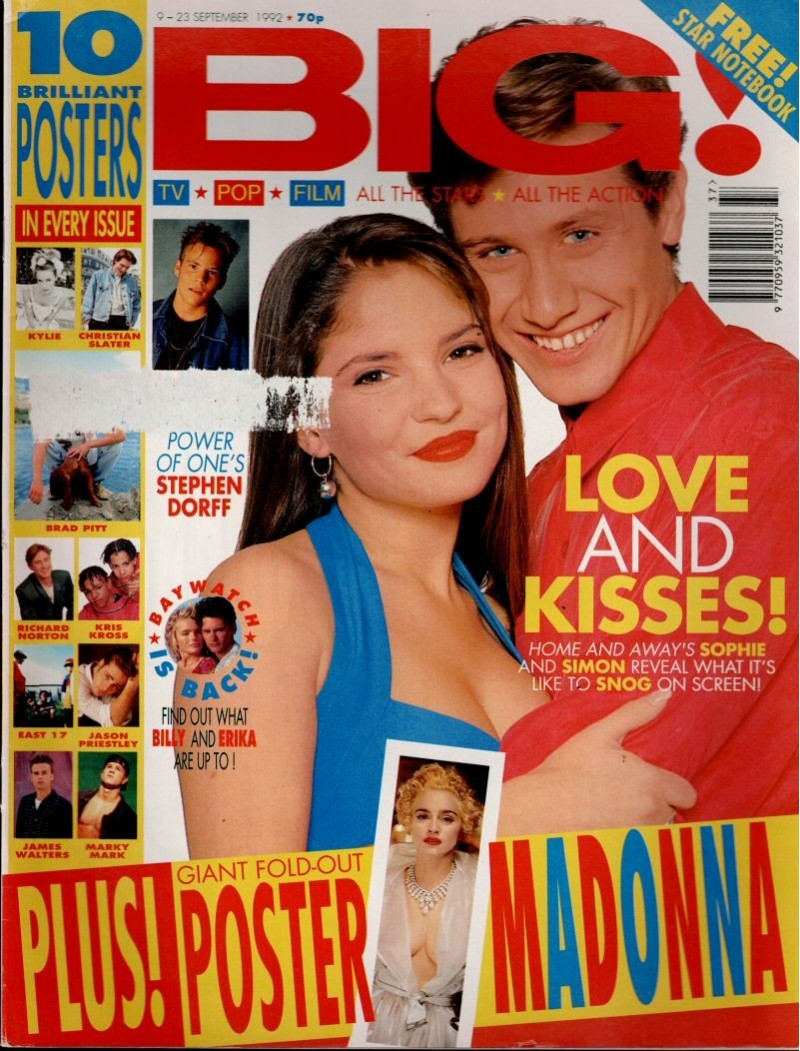 Big Magazine 9th September 1992 Rebekah Elmaloglou Big Magazine 9th September 1992 Rebekah Elmaloglou