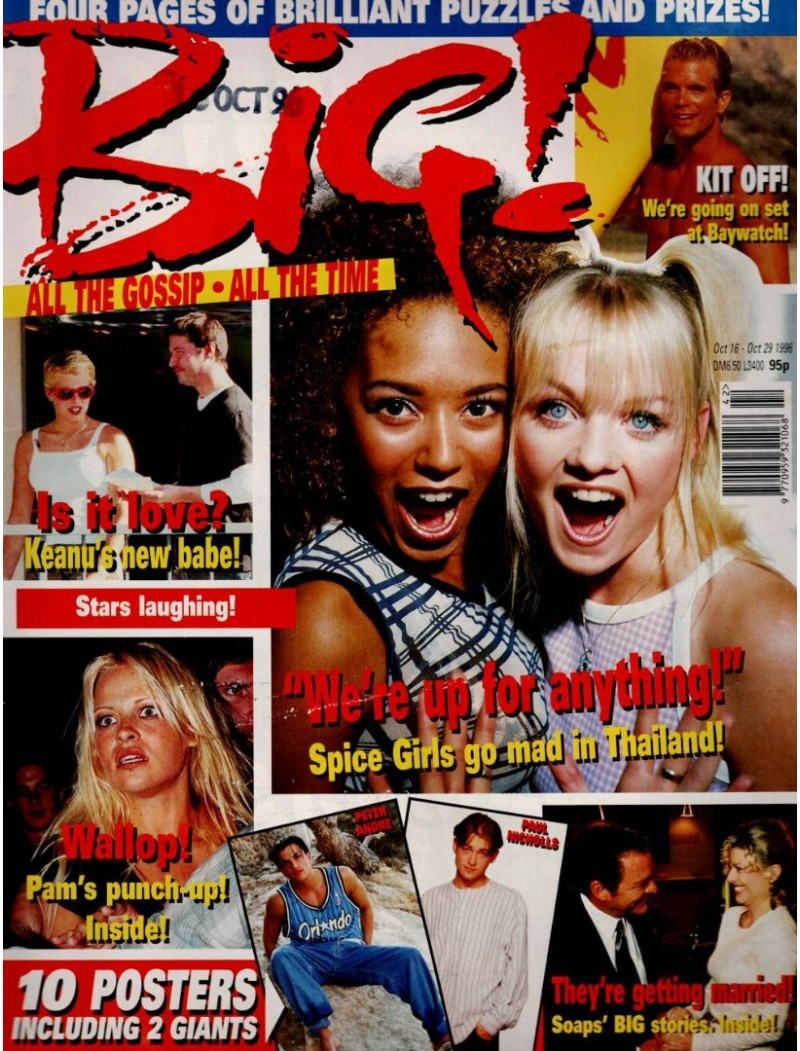 Big Magazine 16th October 1996 Spice Girls