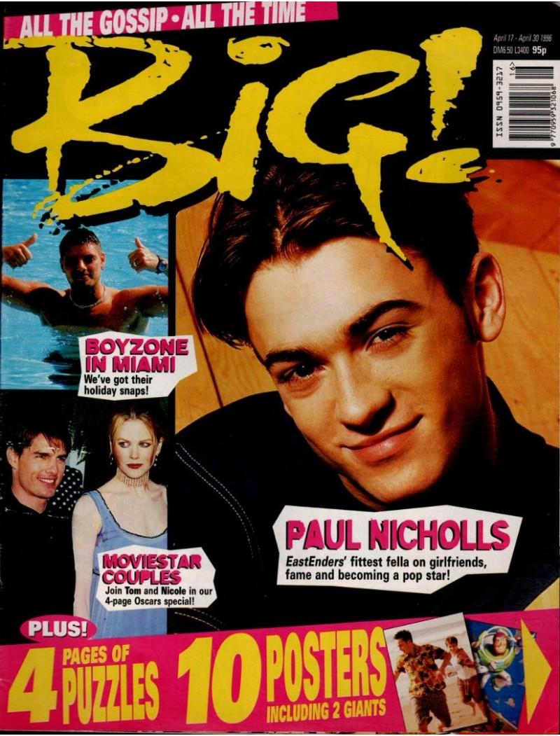Big Magazine 17th April 1996 Paul Nicholls
