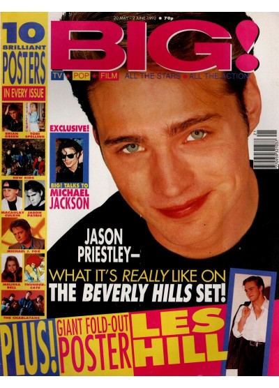 Big Magazine 20th May 1992 Jason Priestley