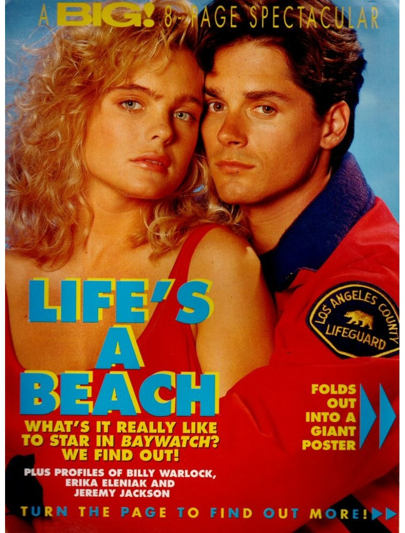 Big Magazine 8 page spectacular - Baywatch September 1992 Big Magazine 8 page spectacular - Baywatch September 1992