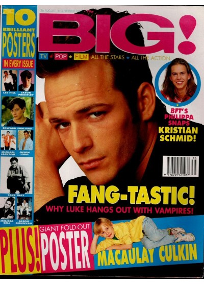 Big Magazine 26th August 1992 Luke Perry