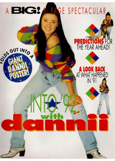 Big Magazine 8 page spectacular - Dannii Minogue 1992