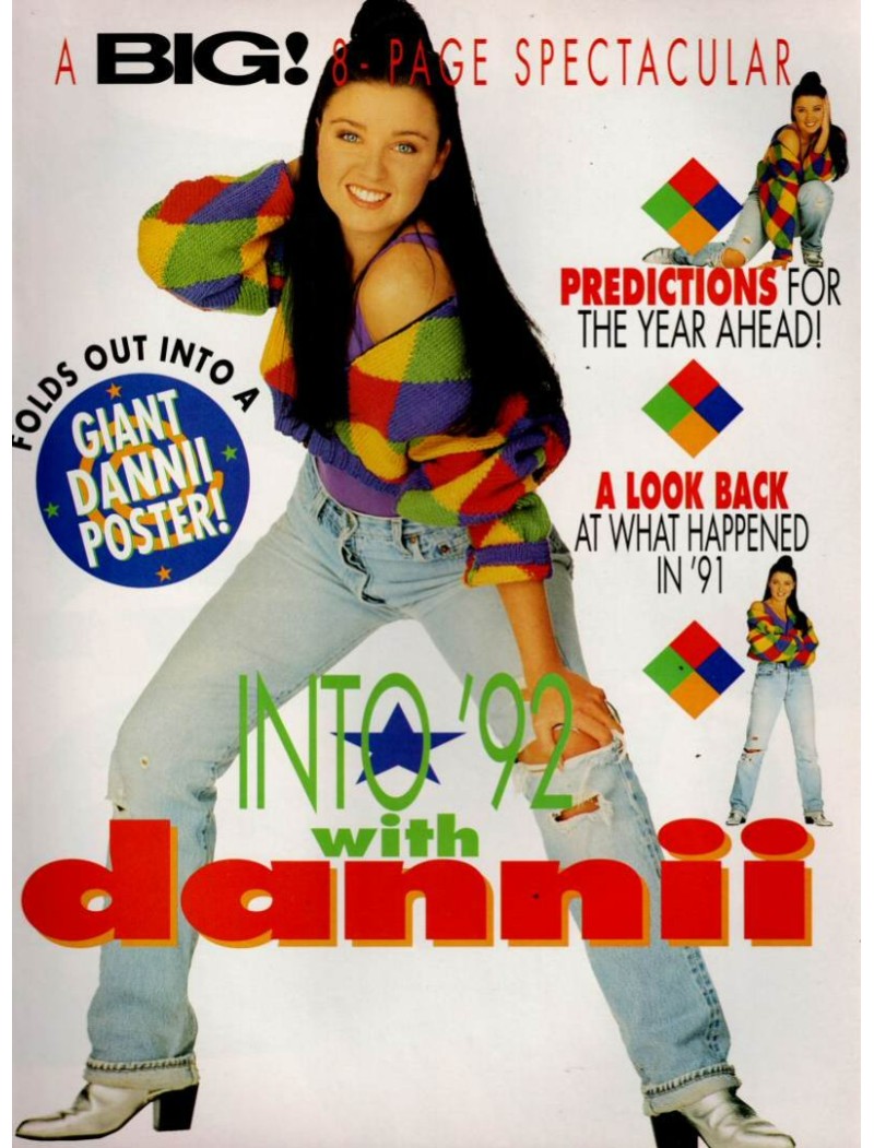 Big Magazine 8 page spectacular - Dannii Minogue 1992 Big Magazine 8 page spectacular - Dannii Minogue 1992