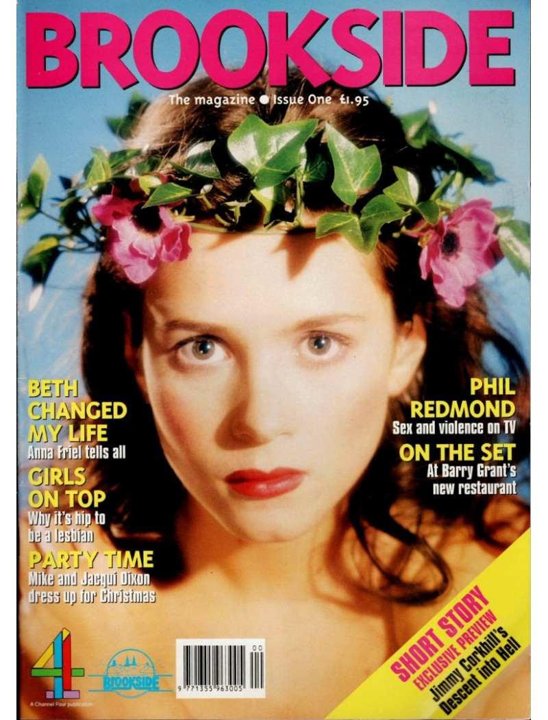 Brookside Magazine Issue 1 Anna Friel cover Brookside Magazine Issue 1 Anna Friel cover
