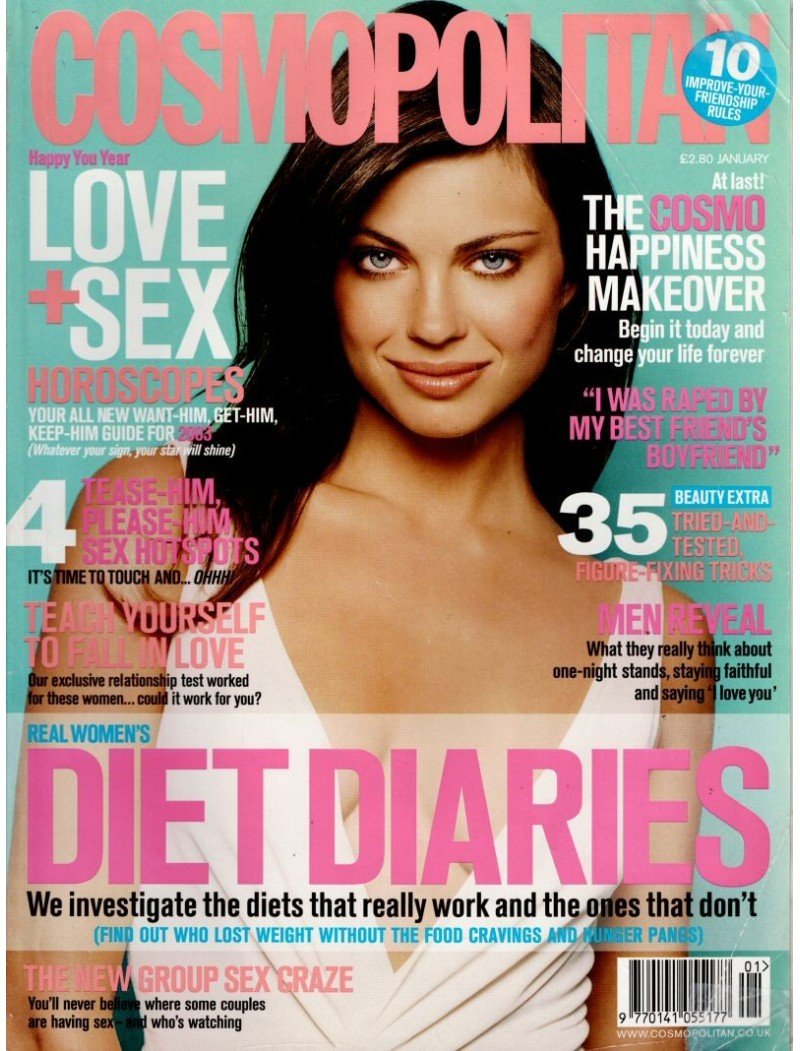 Cosmopolitan Magazine January 2003 Jon Bon Jovi Stephen Dorff Christina Aguilera Holly Valance Cosmopolitan Magazine January 2003 Jon Bon Jovi Stephen Dorff Christina Aguilera Holly Valance