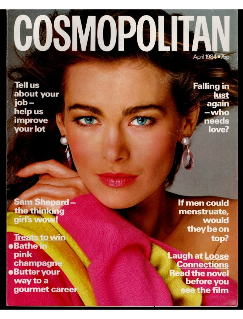 Cosmopolitan Magazine April 1984 Cosmopolitan Magazine April 1984