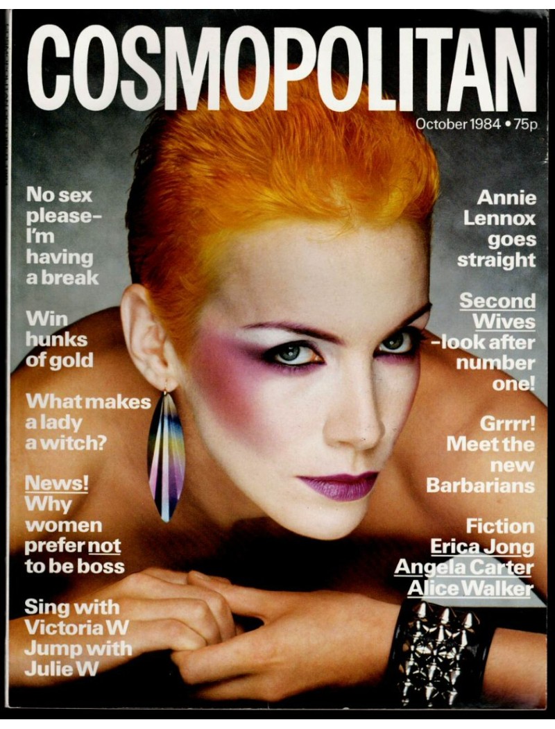 Cosmopolitan Magazine October 1984 Annie Lennox Cosmopolitan Magazine October 1984 Annie Lennox
