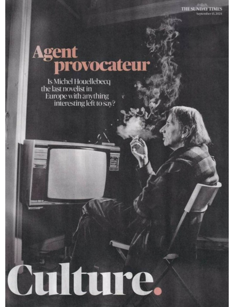 Culture Magazine 15th September 2024 Michel Houellebecq