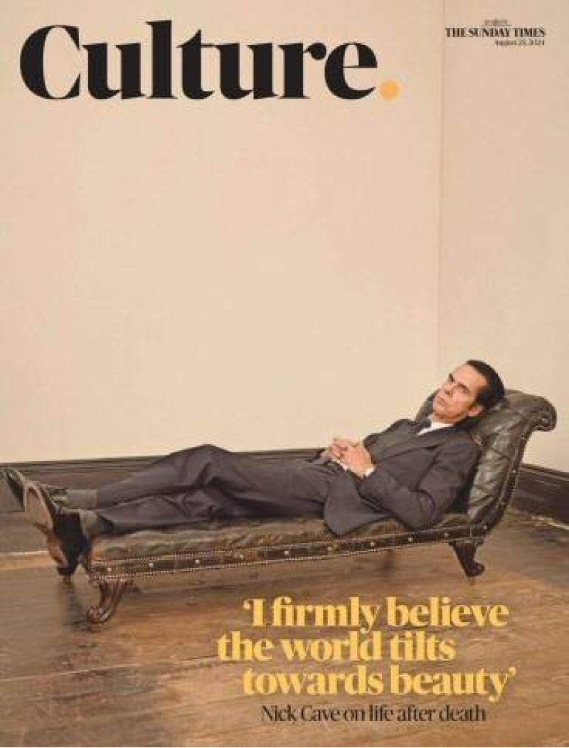 Culture Magazine 25th August 2024 Nick Cave Culture Magazine 25th August 2024 Nick Cave