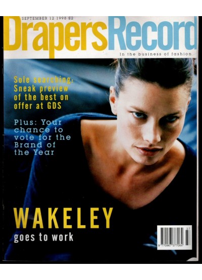 Drapers Record Magazine 12th September 1998 Amanda Wakeley Drapers Record Magazine 12th September 1998 Amanda Wakeley