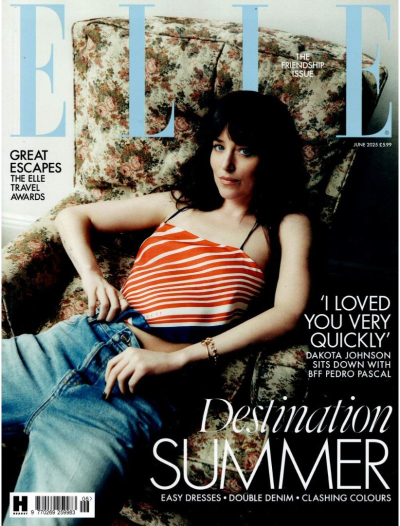 Elle Magazine June 2025 Dakota Johnson