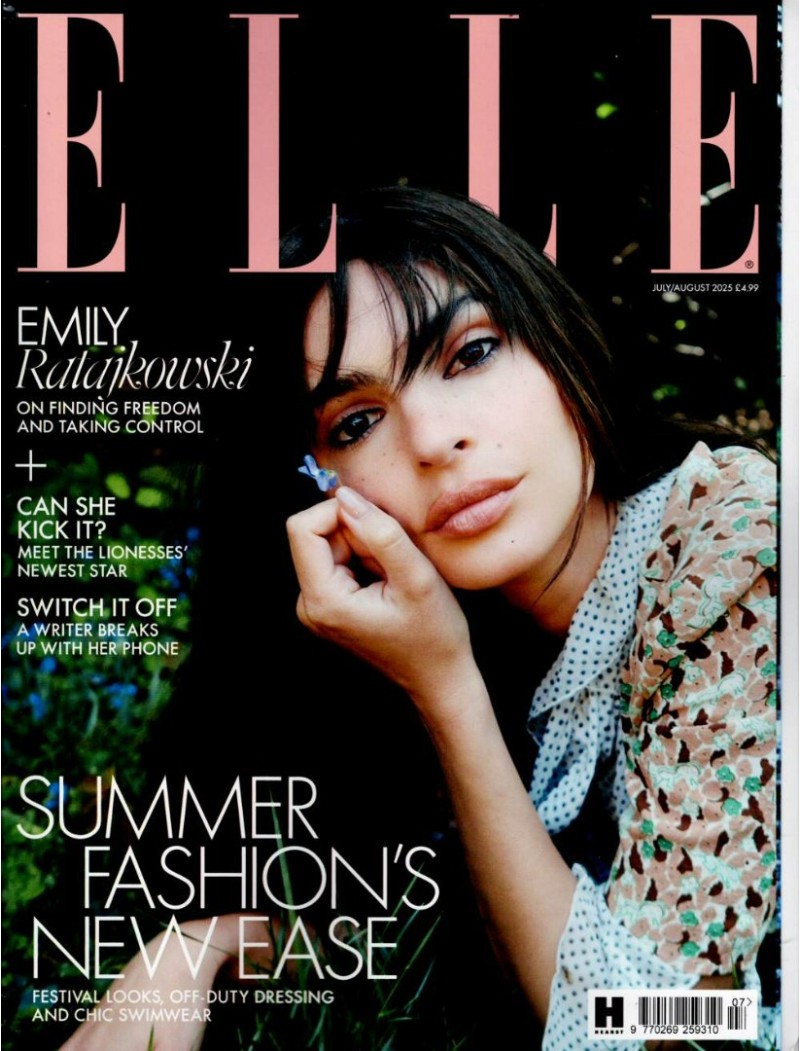 Elle Magazine July 2025 Emily Ratajkowski Elle Magazine July 2025 Emily Ratajkowski