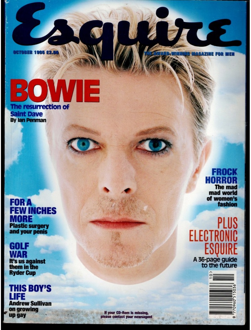 Esquire Magazine October 1995 David Bowie