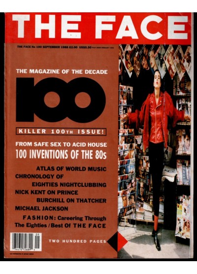 The Face Magazine September 1988 100th Issue The Face Magazine September 1988 100th Issue