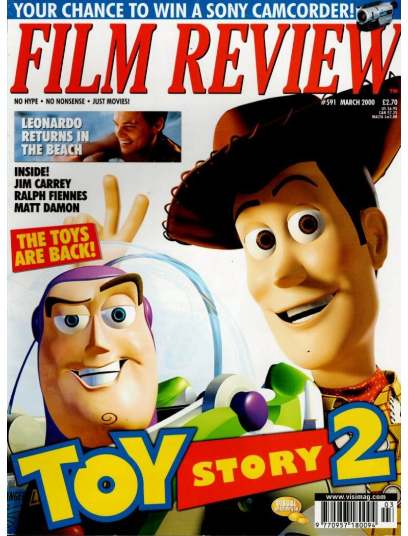 Film Review Magazine March 2000 Toy Story