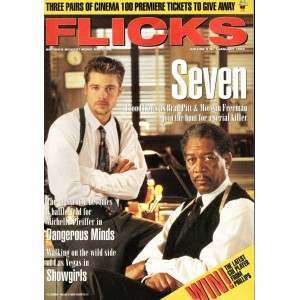 Flicks Magazines x 10 - 1996 Movies Cinema Film Brad Pitt Al Pacino Robin Williams
