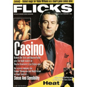 Flicks Magazines x 10 - 1996 Movies Cinema Film Brad Pitt Al Pacino Robin Williams