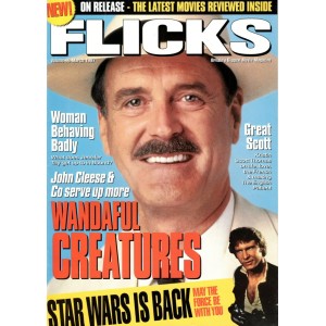 Flicks Magazines 1997 George Clooney John Cleese Batman Julia Roberts Jodie Foster Pierce Brosnan Nicolas Cage