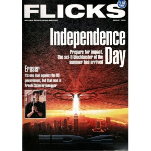 Flicks Magazines x 10 - 1996 Movies Cinema Film Brad Pitt Al Pacino Robin Williams