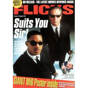 Flicks Magazines 1997 George Clooney John Cleese Batman Julia Roberts Jodie Foster Pierce Brosnan Nicolas Cage
