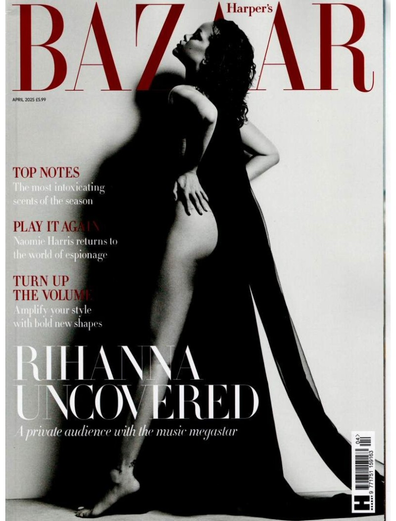 Harpers Bazaar Magazine April 2025 Rihanna