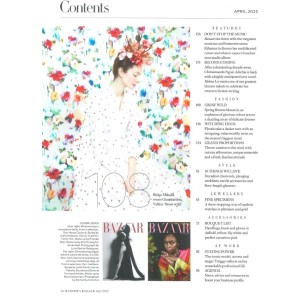 Harpers Bazaar Magazine April 2025 Rihanna