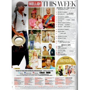 Hello Magazine 1487 26th June 2017 Kate Middleton 
