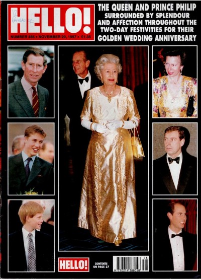 Hello Magazine Issue 486 29th November 1997