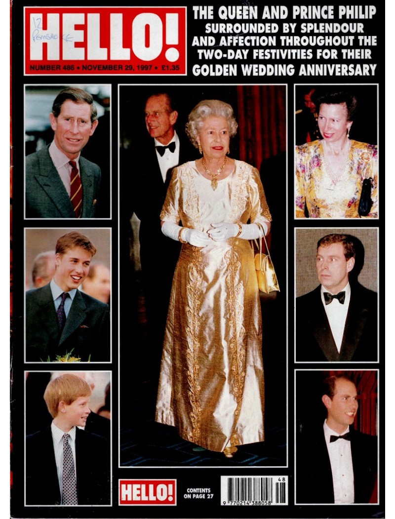 Hello Magazine Issue 486 29th November 1997