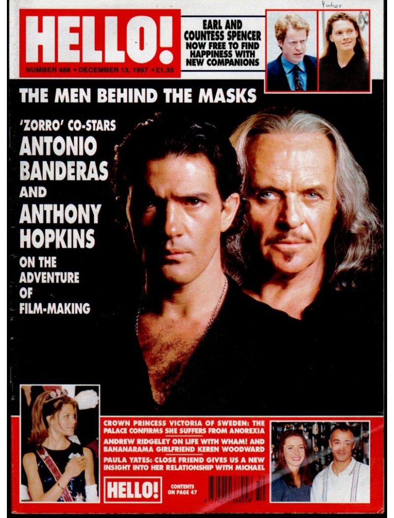 Hello Magazine Issue 488 13th December 1997