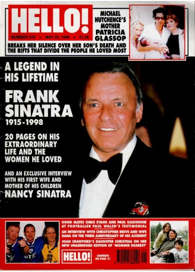 Hello Magazine Issue 510 23rd May 1998