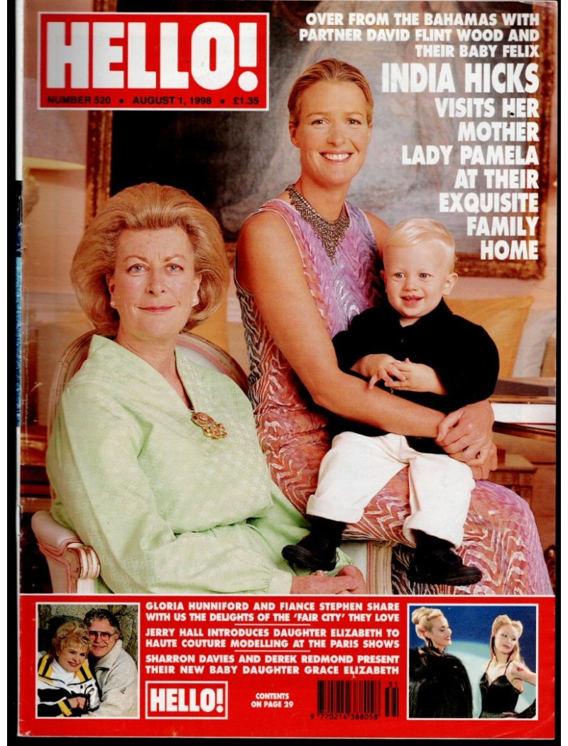 Hello Magazine 520 1st August 1998