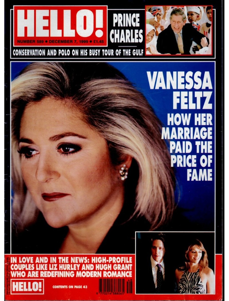 Hello Magazine Issue 589 7th December 1999