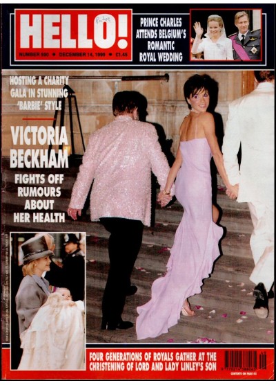 Hello Magazine Issue 590 14th December 1999 Hello Magazine Issue 590 14th December 1999