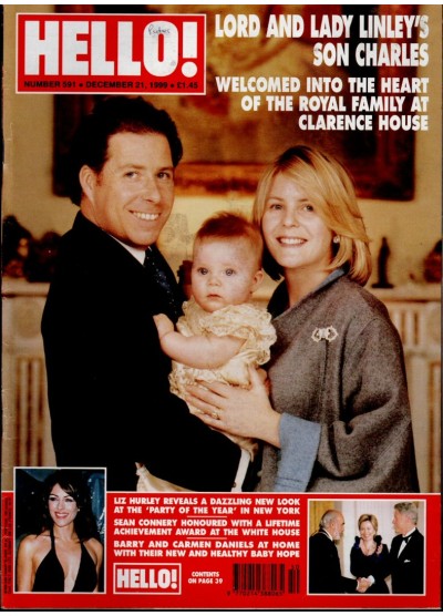 Hello Magazine Issue 591 21st December 1999 Hello Magazine Issue 591 21st December 1999