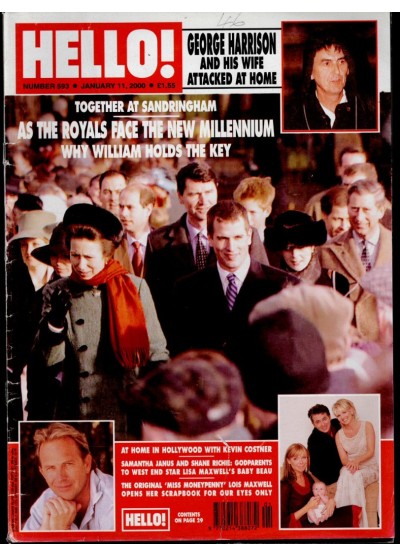 Hello Magazine Issue 593 11th January 2000 Hello Magazine Issue 593 11th January 2000