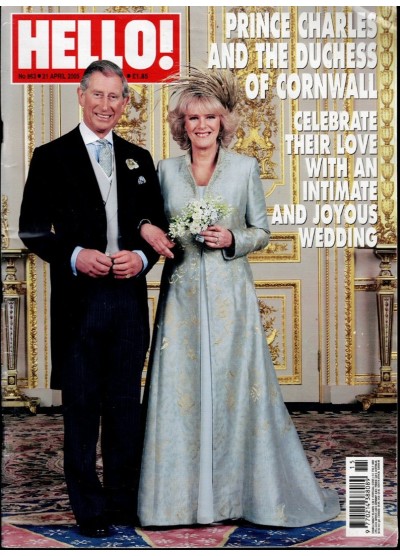 Hello Magazine Issue 863 21st April 2005 Hello Magazine Issue 863 21st April 2005
