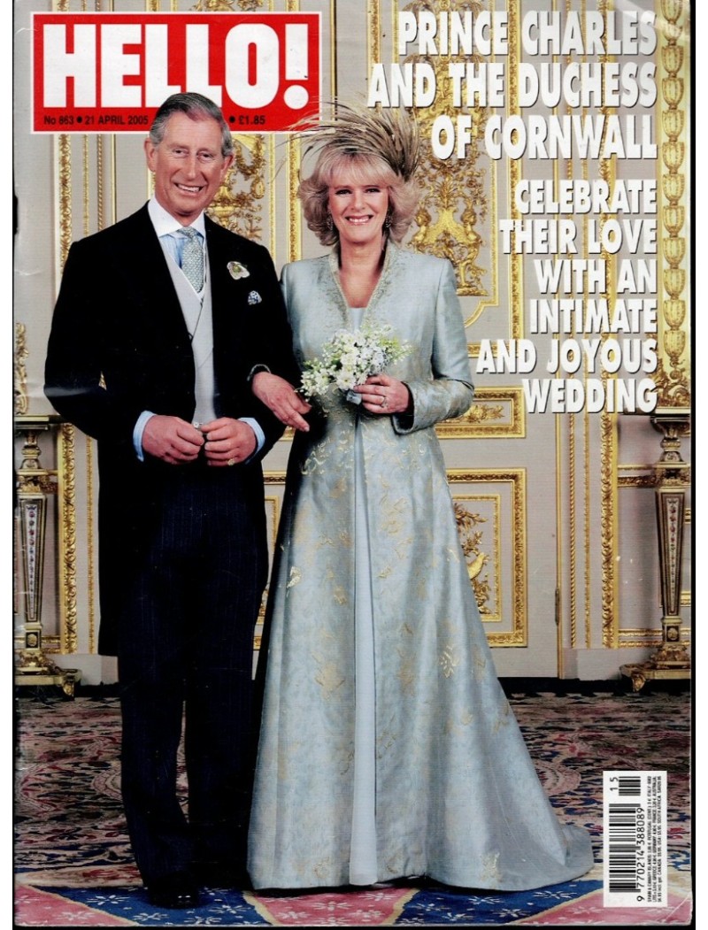 Hello Magazine Issue 863 21st April 2005
