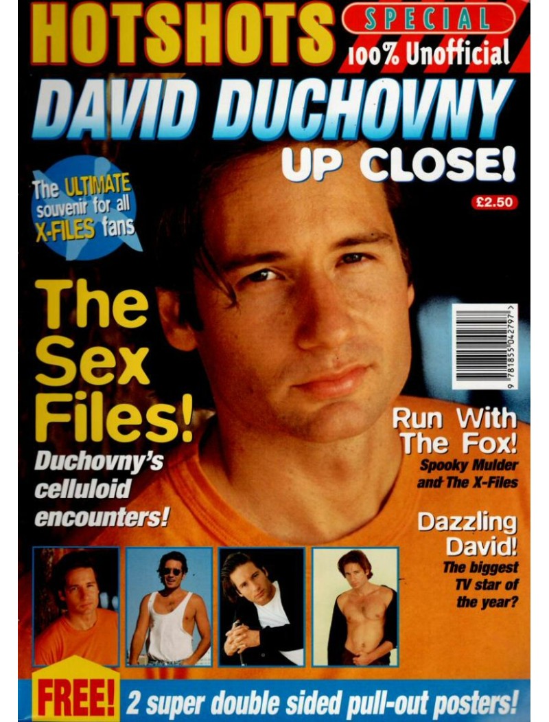Hotshots Magazine 100% Unofficial Special David Duchovny 1996 X Files