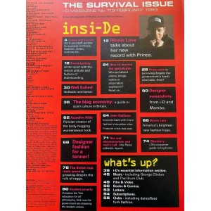 i-D Magazine - Issue 113 - February 1993 Monie Love