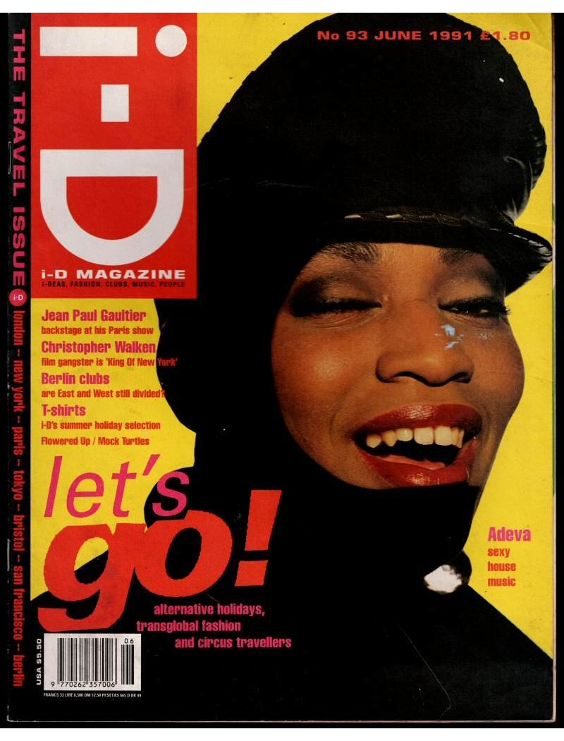 i-D Magazine - Issue 93 - June 1991 Adeva